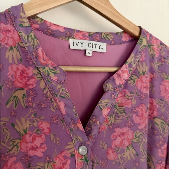 Ivy City Co. Lydia Dress in Pink Floral Size Small - Picture 3 of 3